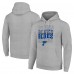 Толстовка St. Louis Blues Starter Four Team Name Logo Fleece - Heather Gray