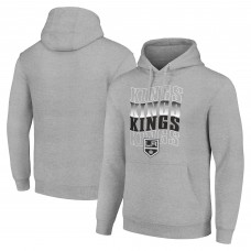 Толстовка Los Angeles Kings Starter Four Team Name Logo Fleece - Heather Gray