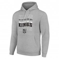 Толстовка Los Angeles Kings Starter Four Team Name Logo Fleece - Heather Gray