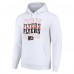 Толстовка Philadelphia Flyers Starter Four Team Name Logo Fleece - White