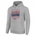 Толстовка Montreal Canadiens Starter Four Team Name Logo Fleece - Heather Gray