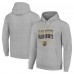 Vegas Golden Knights Starter Heather Gray Four Team Name Logo Fleece Pullover Hoodie