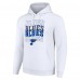 Толстовка St. Louis Blues Starter Four Team Name Logo Fleece - White