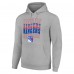 Толстовка New York Rangers Starter Four Team Name Logo Fleece - Heather Gray