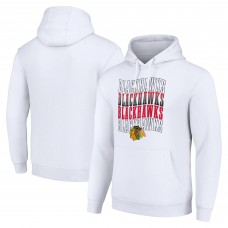 Толстовка Chicago Blackhawks Starter Four Team Name Logo Fleece - White