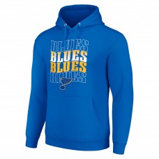 Толстовка St. Louis Blues Starter Four Team Name Logo Fleece - Blue
