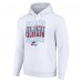 Толстовка Colorado Avalanche Starter Four Team Name Logo Fleece - White