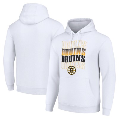 Толстовка Boston Bruins Starter Four Team Name Logo Fleece - White