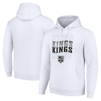 Толстовка Los Angeles Kings Starter Four Team Name Logo Fleece - White