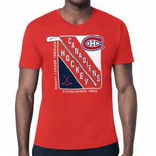 Футболка Montreal Canadiens Starter Shield Graphic - Red