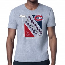 Футболка Montreal Canadiens Starter Shield Graphic - Heather Gray
