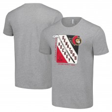 Футболка Ottawa Senators Starter Shield Graphic - Heather Gray