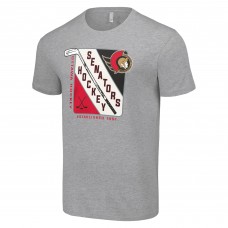 Футболка Ottawa Senators Starter Shield Graphic - Heather Gray
