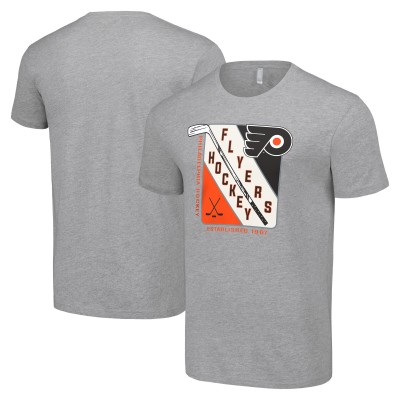 Футболка Philadelphia Flyers Starter Shield Graphic - Heather Gray