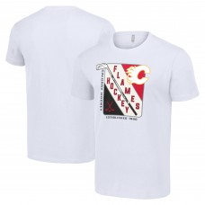 Футболка Calgary Flames Starter Shield Graphic - White