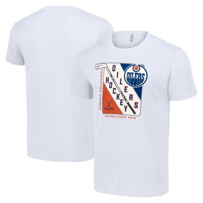 Футболка Edmonton Oilers Starter Shield Graphic - White