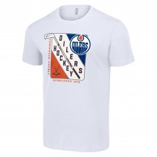 Футболка Edmonton Oilers Starter Shield Graphic - White