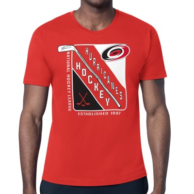Футболка Carolina Hurricanes Starter Red Shield Graphic