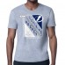 Футболка Tampa Bay Lightning Starter Shield Graphic - Heather Gray