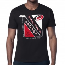 Футболка Carolina Hurricanes Starter Black Shield Graphic