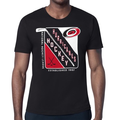Футболка Carolina Hurricanes Starter Black Shield Graphic
