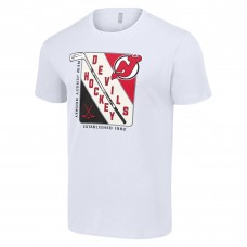 Футболка New Jersey Devils Starter Shield Graphic - White