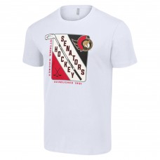 Футболка Ottawa Senators Starter Shield Graphic - White