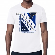 Футболка St. Louis Blues Starter Shield Graphic - White