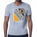 Футболка Boston Bruins Starter Shield Graphic - Heather Gray