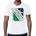 Vancouver Canucks Starter White Shield Graphic T-Shirt