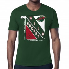Футболка Minnesota Wild Starter Shield Graphic - Olive