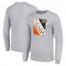Футболка с длинным рукавом Anaheim Ducks Starter Shield Graphic - Heather Gray