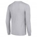 Футболка с длинным рукавом Edmonton Oilers Starter Shield Graphic - Heather Gray