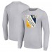Футболка с длинным рукавом Nashville Predators Starter Shield Graphic - Heather Gray