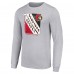 Футболка с длинным рукавом Ottawa Senators Starter Shield Graphic - Heather Gray