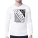 Los Angeles Kings Starter White Shield Long Sleeve Graphic T-Shirt
