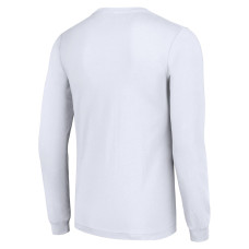 Los Angeles Kings Starter White Shield Long Sleeve Graphic T-Shirt