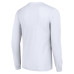 Los Angeles Kings Starter White Shield Long Sleeve Graphic T-Shirt