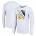 Футболка с длинным рукавом Nashville Predators Starter Shield Graphic - White