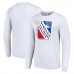 Футболка с длинным рукавом New York Rangers Starter Shield Graphic - White