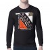 Футболка с длинным рукавом Anaheim Ducks Starter Shield Graphic - Black