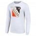 Футболка с длинным рукавом Philadelphia Flyers Starter Shield Graphic - White