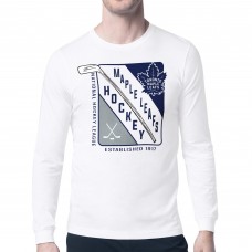 Футболка с длинным рукавом Toronto Maple Leafs Starter Shield Graphic - White