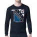 Футболка Winnipeg Jets Starter Shield Long Sleeve Graphic - Navy