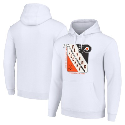 Толстовка Philadelphia Flyers Starter Shield Logo - White