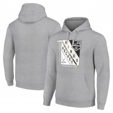 Толстовка Los Angeles Kings Starter Shield Logo - Heather Gray