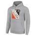 Толстовка Philadelphia Flyers Starter Shield Logo - Heather Gray