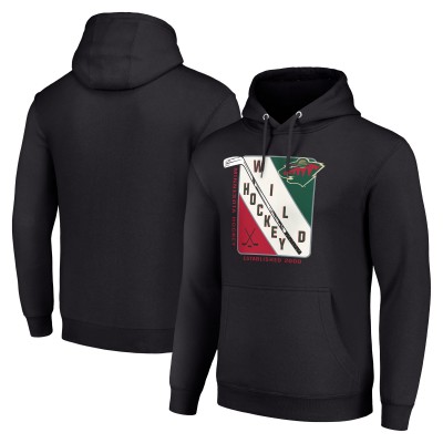 Толстовка Minnesota Wild Starter Shield Logo - Black