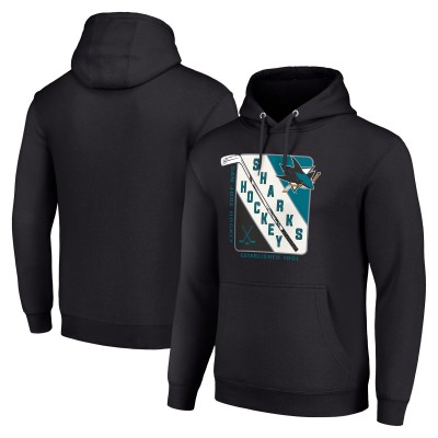 Толстовка San Jose Sharks Starter Shield Logo - Black
