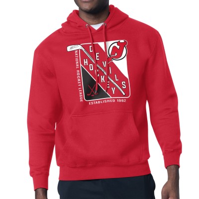 Толстовка New Jersey Devils Starter Shield Logo - Red